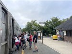 NJT Train # 1706 at Clifton Station receiving passengers 